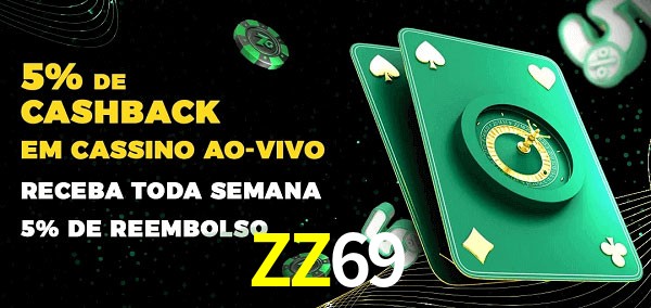 Promoções do cassino ao Vivo ZZ69